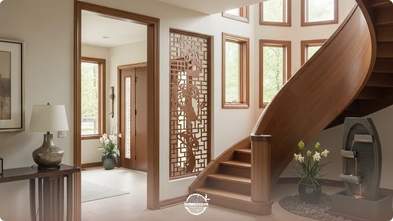 Giải pháp hóa giải phong thủy cầu thang hiệu quả