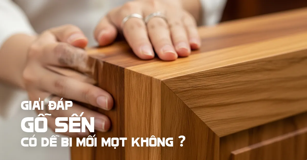 Gỗ Sến có dễ bị mối mọt không? Chuyên gia giải đáp chi tiết