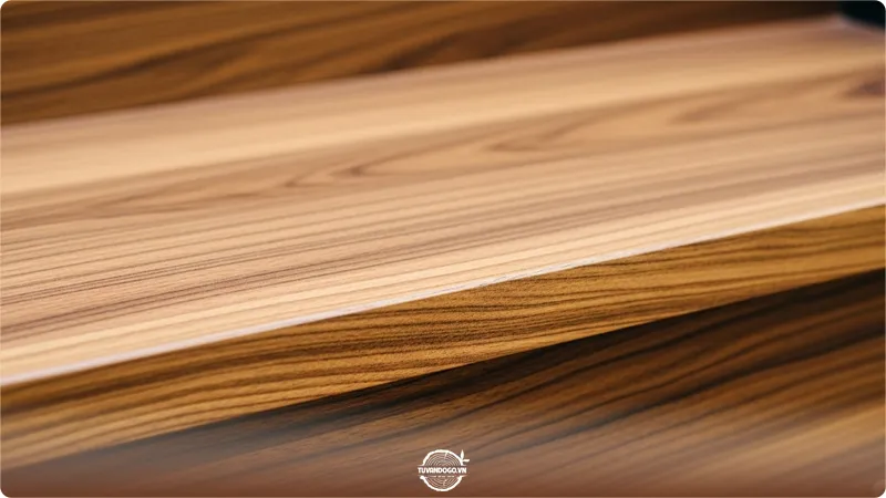 Vân gỗ độc đáo của cầu thang gỗ tự nhiên