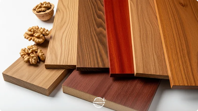 Các loại gỗ tự nhiên phổ biến làm bàn ăn