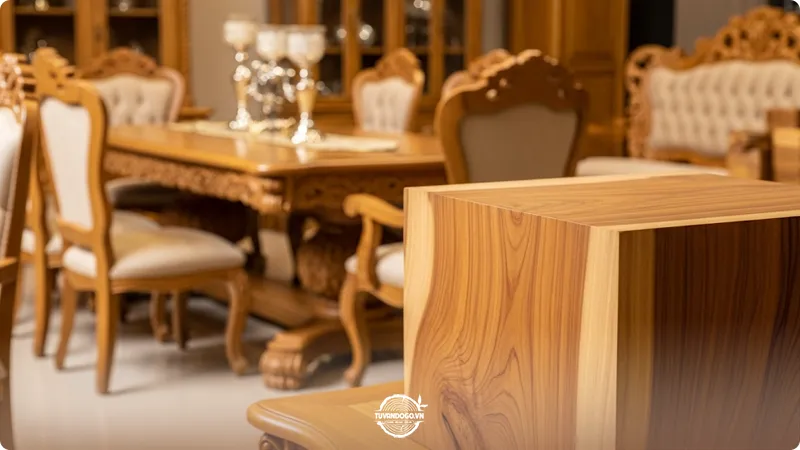 Khối gỗ lim chất lượng cao