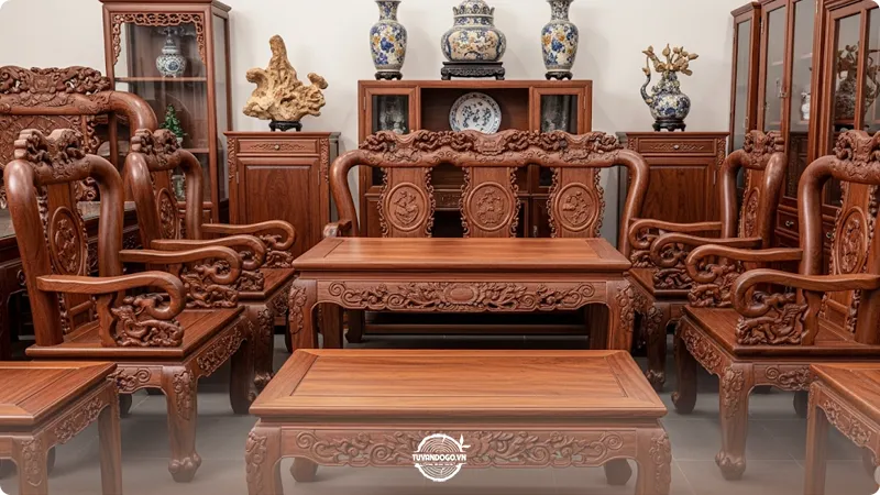 Nội thất gỗ Lim Nam Phi