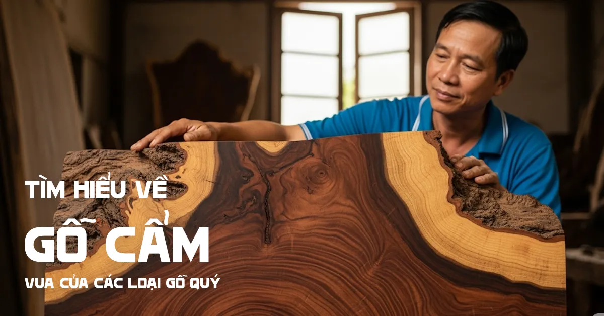 Gỗ cẩm: Tất tần tật về đặc điểm, phân loại và ứng dụng gỗ quý
