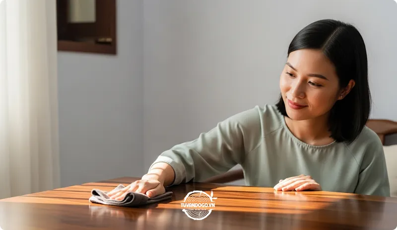 Bảo quản đồ gỗ xà cừ đúng cách
