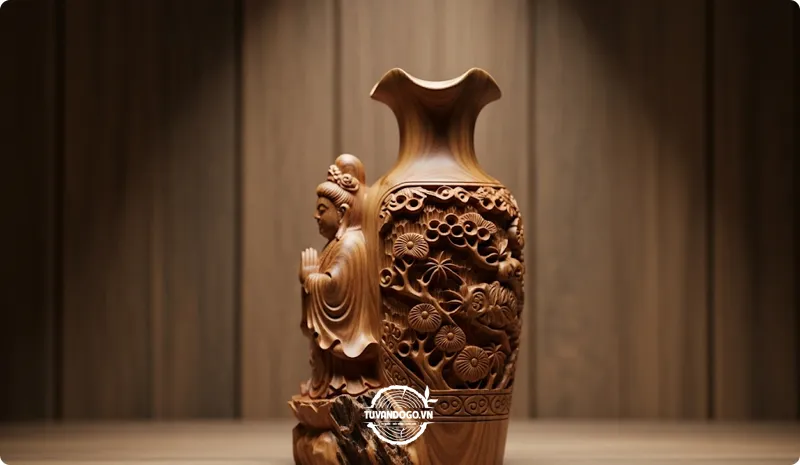 Đồ mỹ nghệ từ gỗ xà cừ