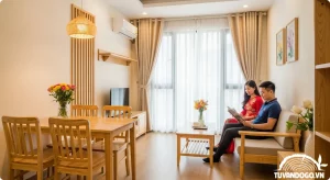 Thiết Kế và Bố Trí Bàn Ghế Gỗ Cho Phòng Khách Nhỏ Chung Cư: Bí Quyết Tối Ưu Không Gian và Thẩm Mỹ