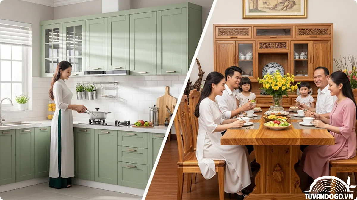 So Sánh Gỗ Công Nghiệp và Gỗ Tự Nhiên: Lựa Chọn Nào Tối Ưu Cho Từng Không Gian Nhà Bạn?