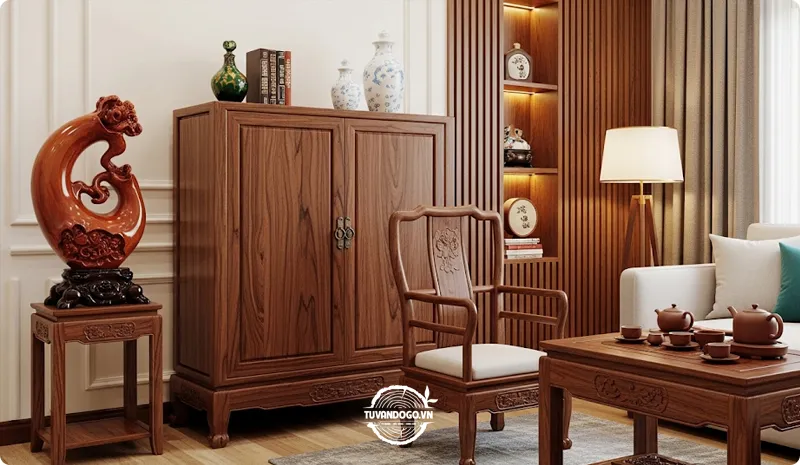 Ứng dụng đa dạng của gỗ cẩm trong nội thất và đồ mỹ nghệ cao cấp